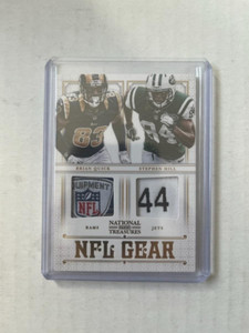 2012 Panini National Treasures Prime /49 Brian Quick Stephen Hill #9 Rookie RC