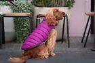 Dog Coat Red Dingo Puffer Pink/Purple 30 Cm NUOVO