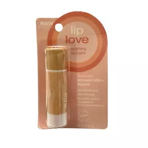 Bálsamo calmante de azúcar cruda Lip Love leche de almendras + agave 0,25 oz vitamina E - Imagen 1 de 2
