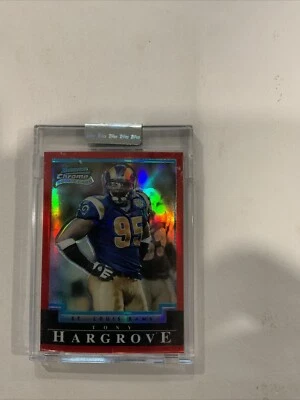 2004 Bowman Chrome #170 Tony Hargrove Uncirculated RED St. Louis Rams 🏉♨️F - Image 1 of 4