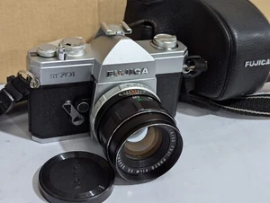 Old Vintage FUJICA ST701 SLR 35mm Film Camera With 1.8/55 Lens - Picture 1 of 17
