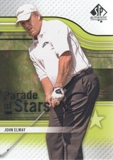 2012 SP Authentic Golf Card #59 John Elway PS