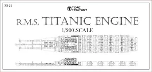 Tori Factory 1/200 Titanic Engine Set Resin Model Kit #FS-21 - Bild 1 von 24