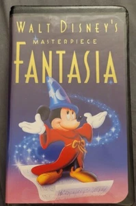 Fantasia (VHS #1132,07/15/ 1991) Christmas Lead Rare Gold Label,  Masterpiece  - Picture 1 of 7