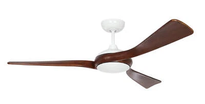 Energy saving Ceiling Fan with Remote Control Eco Interior White Walnut 140 CM - Image 1 of 4
