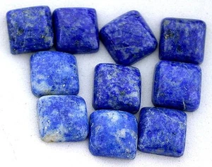 EIN 8,5 mm Kissen Quadrat Lapis Cab Cabochon Edelstein Edelstein CM41 - Bild 1 von 1
