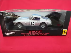 Hotwheels Elite Ferrari 250 GT Berlinetta Passo Corto SWB (1961) 1/18 - Picture 1 of 11