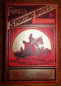 1885 Fores's Sporting Notes & Sketches 29 Vols Complete Illustrated Leather - Picture 1 of 24