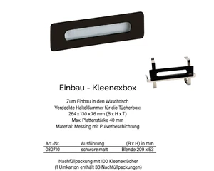 ALISEO - Einbau Kleenexbox Halterung - Bild 1 von 4