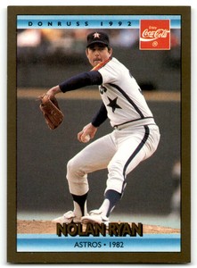 1991 JUSTICE RED WITH YELLOW STARS NOLAN RYAN 16/26 TEXAS RANGERS #16