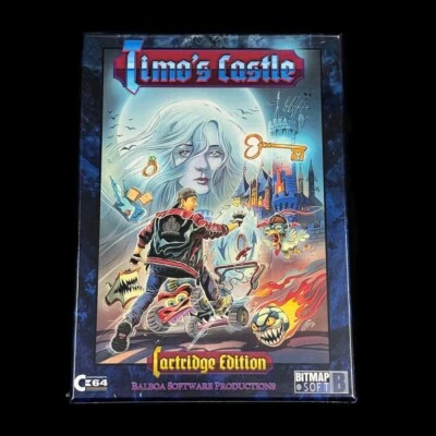 TIMO'S CASTLE: CARTRIDGE EDITION Commodore C64/C128 Big Box Steckmodul NEU/OVP - Bild 1 von 4