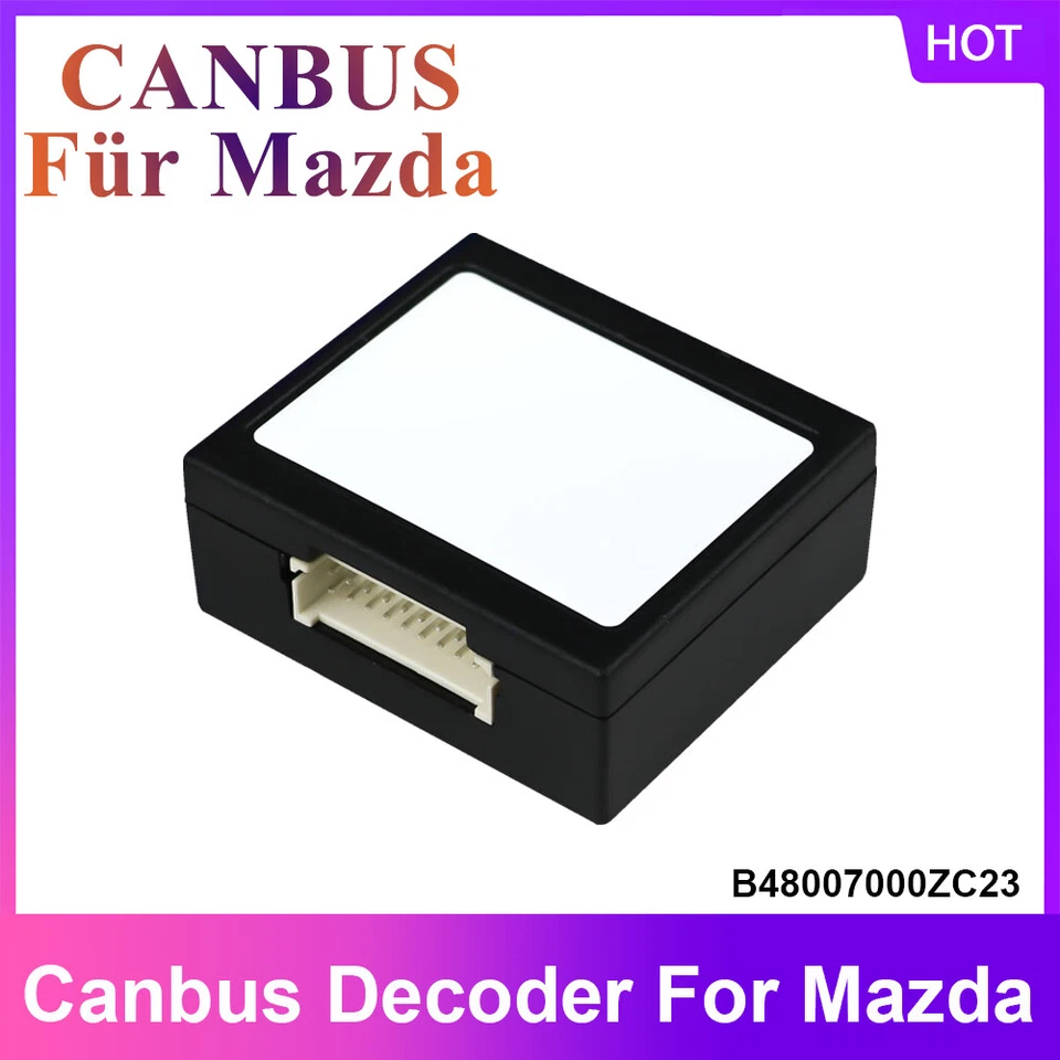 Adaptador decodificador de coche Canbus para Mazda 3 5 6 8 CX-7 Android radio de coche CAN BUS