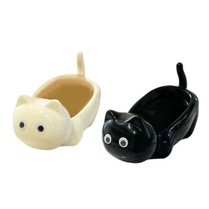 1pc Cute Cat Soap Dish Self Draining Sponge Soap Bar Container Soap Holder - Picture 1 of 12