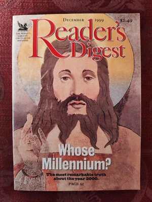 Readers Digest Magazine December 1999 Millennium 2000 Harrison Ford Moe Norman - Image 1 of 2