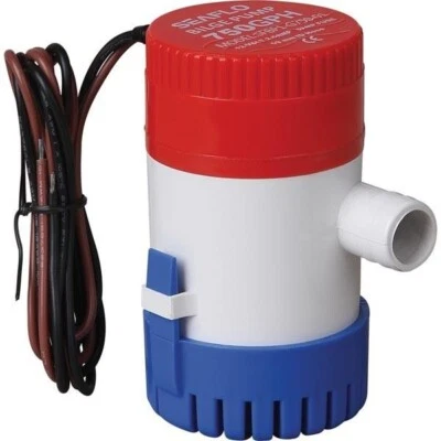 POMPA DI SENTINA AD IMMERSIONE MOD. 750 12V 2835 L/H - POMPE PER BARCA E CAMPER - Immagine 1 di 3