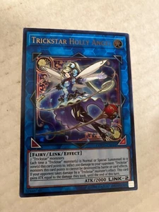 Trickstar holly Angel ultra rare foil yu-gi-oh card see scan - Picture 1 of 2