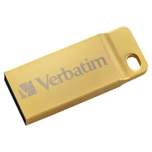 Verbatim 64gb Metal Executive Usb 3.0 Flash Drive - Gold - 64 Gbusb 3.0 - Gold - Picture 1 of 5