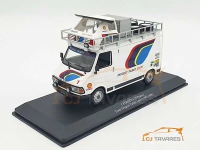 ALTAYA IXO CITROEN C35 FASE 2 PEGEOUT TALBOT SPORT RALLY TEAM 1983 - 1986 1/43 - Immagine 1 di 3