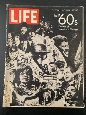 LIFE Magazine December 26 1969 The 60s Decade of Tumult & Change Double Issue - Image 1 of 4
