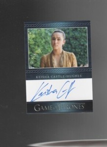 2022 Game of Thrones Complete Series volume 2 Keisha Castle-Hughes autograph