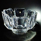 1 (One) ORREFORS CORONA Lead Crystal 4" Bowl 4384/31 -Signed RETIRED