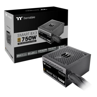 Thermaltake Smart BX3 550W-750W ATX 3.1 PSU | 80+ Bronze | 5-Year Warranty | UK - Image 1 of 4