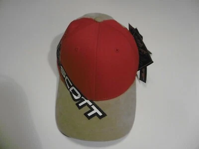 Gorra de Ciclismo Scott Flexfit Roja/Marrón L Talla 68% Algodón Nueva de Lote Antiguo Foto 1 de 4