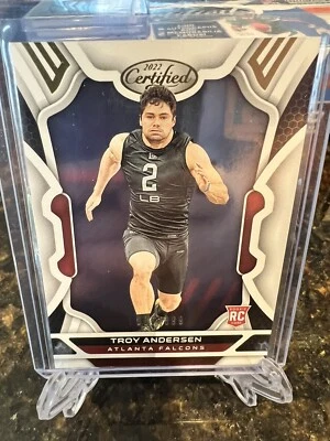 Troy Andersen 2022 Panini Certified /399 RC  Montana State #187 - Image 1 of 2