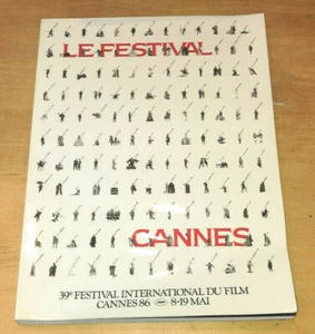 CINEMA PROGRAMME OFFICIEL DU FESTIVAL INTERNATIONAL DU FILM DE CANNES DE 1986 - Picture 1 of 1