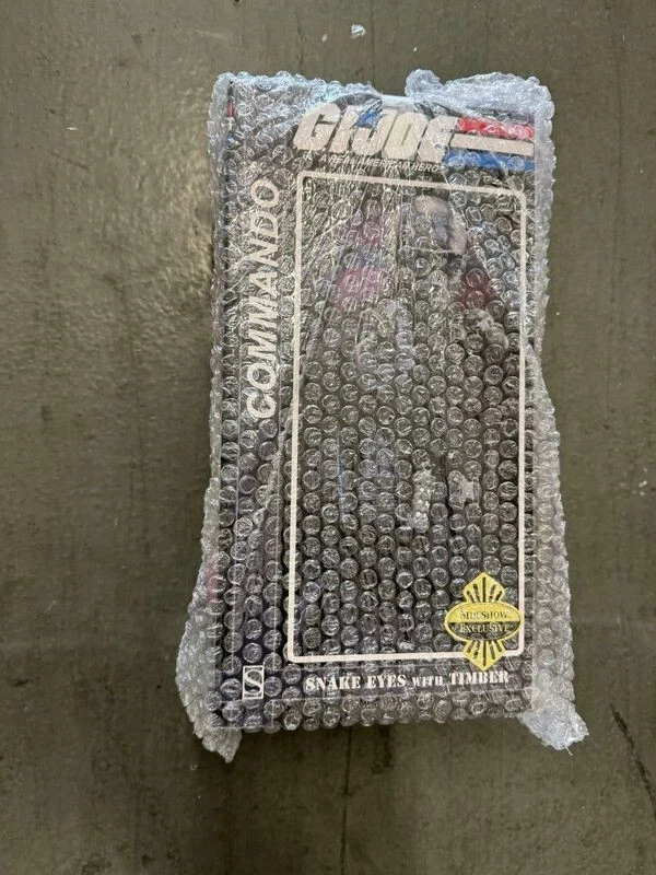 SIDESHOW G.I. JOE OJOS DE SERPIENTE CON COMANDO DE MADERA 2631 BARCOS SIN ABRIR🌎EN TODO EL MUNDO Foto 1 de 1
