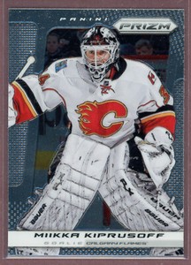 2013-14 Prizm #117 Miikka Kiprusoff (Flames)