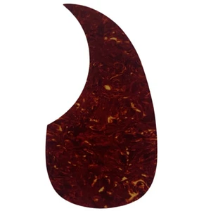 Maßgefertigt für Martin D-28 Akustikgitarre selbstklebend Schlagbrett rot Schildpatt - Bild 1 von 5