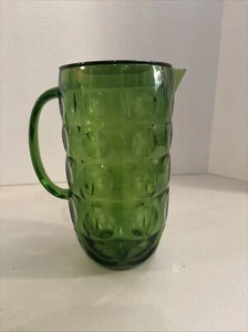 QG Acrylic Plastic Pitcher with Lid BPA Free - Green - 0.63 Gallon / 80 oz - Picture 1 of 4