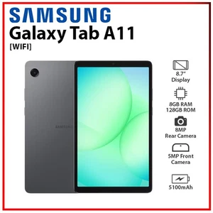 (New) Samsung Galaxy Tab A11 Wi-Fi 8.7" 8GB+128GB GREY 8.0MP Android PC Tablet - Picture 1 of 6