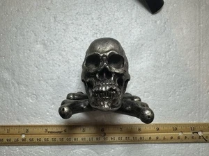 Skull & Crossbones Letter-business Card Holder - Picture 1 of 10