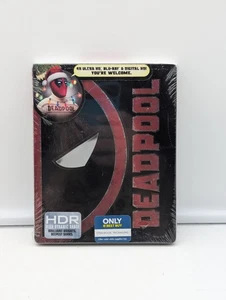 Deadpool 4k UHD Steelbook Blu-ray Christmas Version Best Buy - Brand New Sealed - Picture 1 of 20