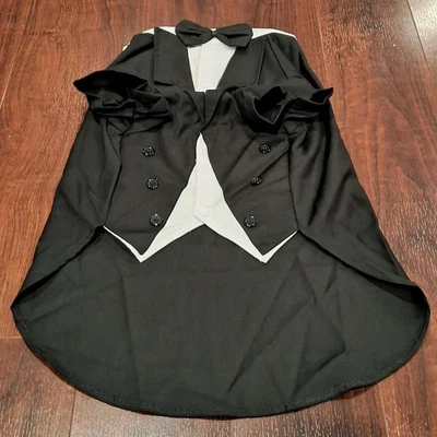 NUEVO (paquete abierto) esmoquin Queenmore perro talla XL para atuendo de boda o Halloween  Foto 1 de 4