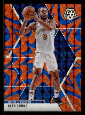2019 Panini Mosaic Alec Burks #120 Reactive Blue Golden State Warriors - Image 1 of 2