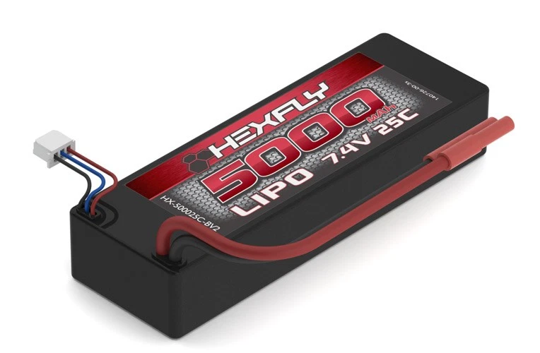 Redcat Racing HX-500025C-BV2 5000mAh 25C 7.4V 2S LiPo Battery - Image 1 of 2