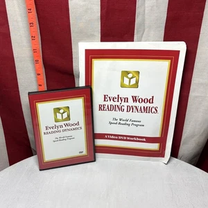EVELYN WOOD Reading Dynamics DVD workbook set 1993 speed reading course  - Imagen 1 de 2