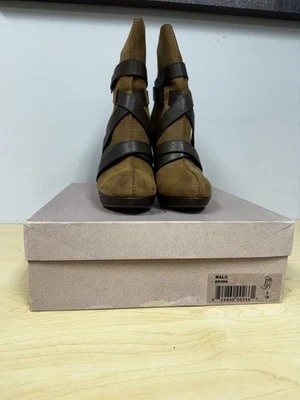 Botas Marrón Malo Talla 8 Oro Rosa Nuevas Foto 1 de 4