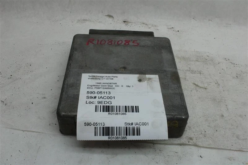 Computadora ECU ECM FORD WINDSTAR 1995 95 F58F12A650CC 1081085 Foto 1 de 4