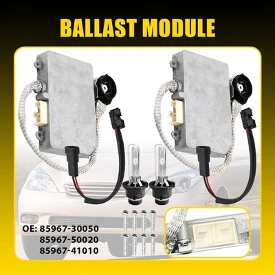 2X para Porsche Cayman HID 2006-2007 2008 faros de xenón bombilla de encendido EA Foto 1 de 4