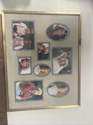 Heirloom Gold Toned Frame Multiple Photos 14”x11” - Image 1 of 4