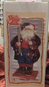 KURT S ADLER 21" UNCLE NICK SANTA CLAUS "SHOP TALK" W/BOX OLD FASHION SANTA TOOL - Picture 1 of 5