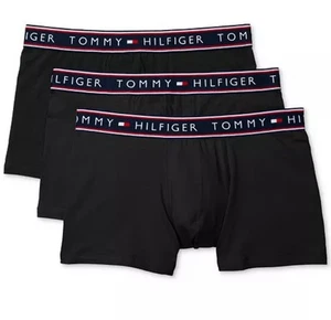 Tommy Hilfiger Men's 3-Pack Moisture Wicking Cotton Stretch Trunks Medium - Picture 1 of 6