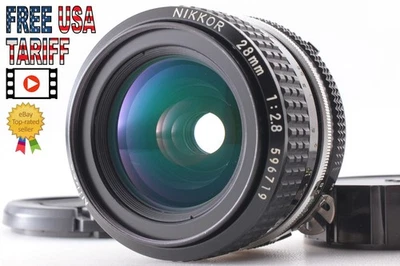 [COMO NUEVO] Lente gran angular Nikon Ai Nikkor 28 mm f/2,8 MF de FedEx de... - Imagen 1 de 4