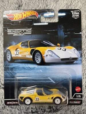 Alfa Romeo 33 Stradale Hot Wheels Premium Exotic Envy '69 Foto 1 de 2