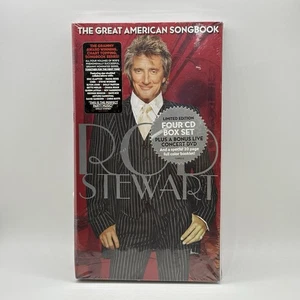 Rod Stewart The Great American Songbook 4 CD + DVD J Records Box Set Brand New - Picture 1 of 5