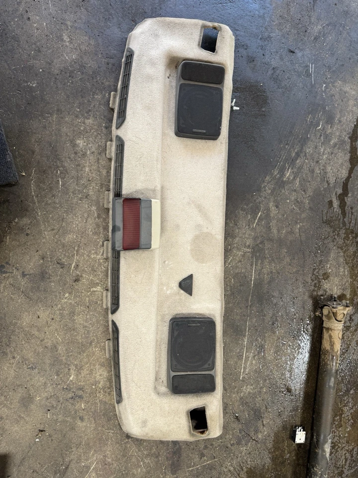 Задние первоклассные аудиоколонки BMW E30 OEM черные 325i M3 535i M5 735i - Изображение 1 из 1